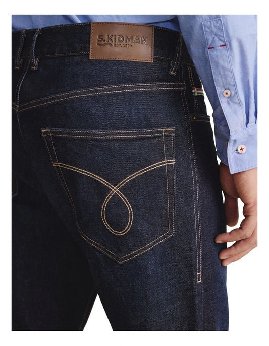 S Kidman - Men's Camden Regular Jean Dark Wash
