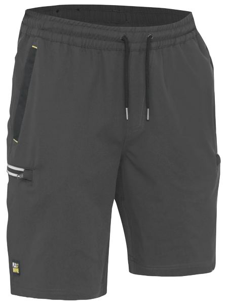 Bisley - Flx & Move™ BSHC1333, 4-Way Stretch Elastic Waist Cargo Short
