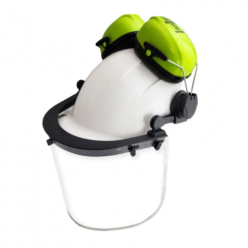 Maxisafe - Helmet, Earmuff & Visor Combo