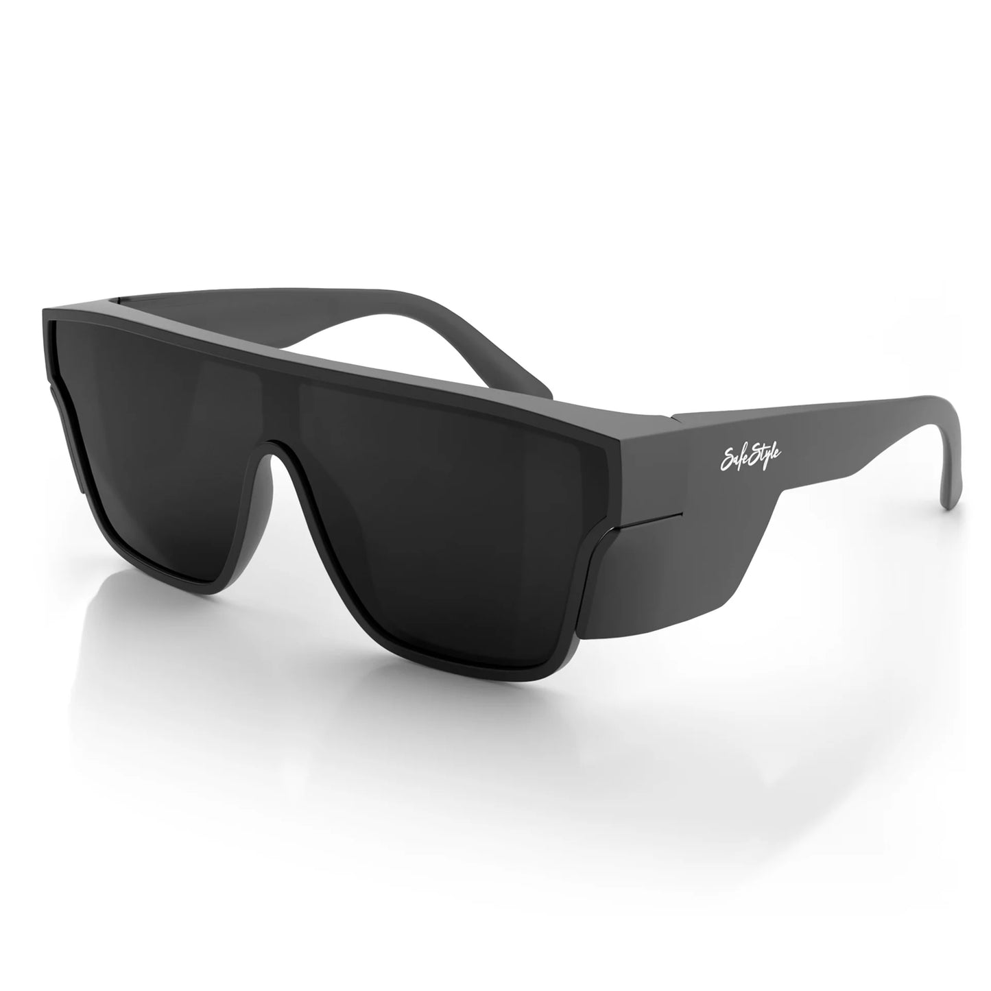 Safe Style - Primes Matte Black Frame Polarised Lens Safety Glasses