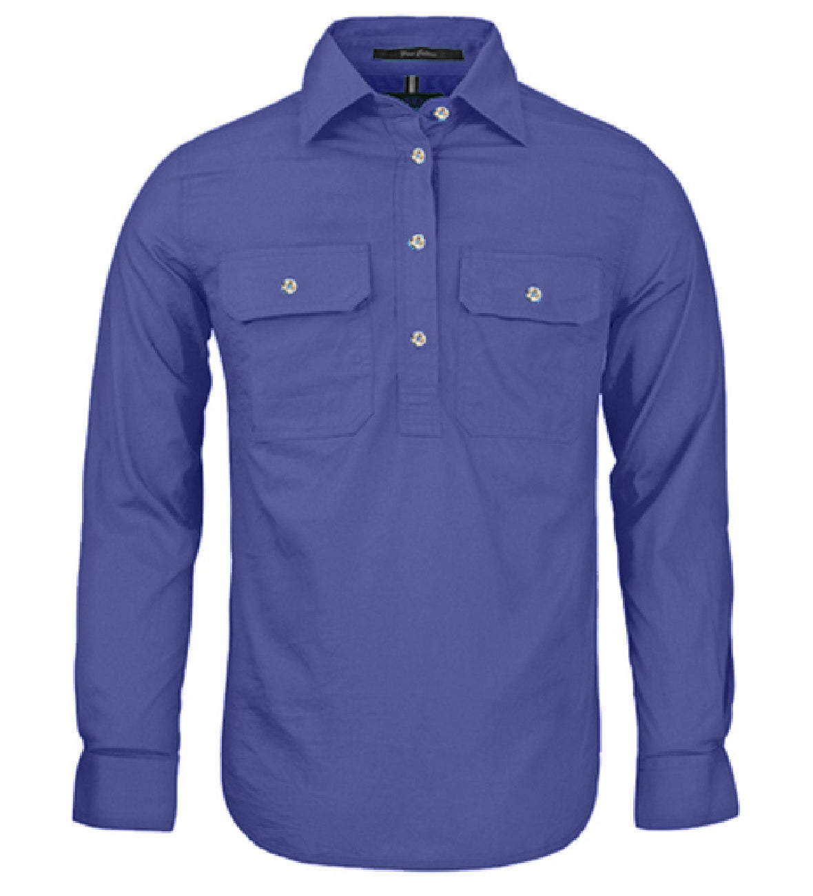 Pilbara - Womens Closed Front L/S Shirt Lavender