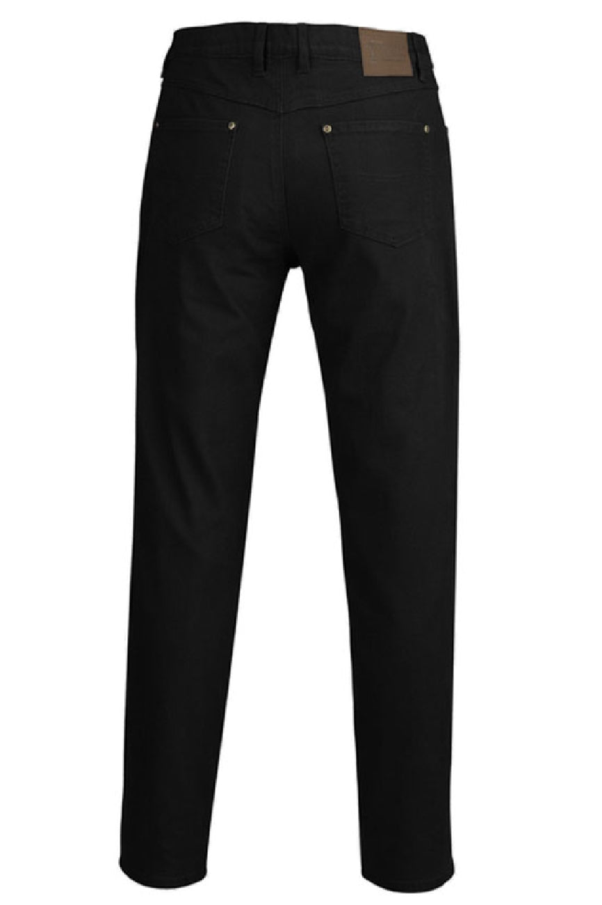 Pilbara - Men's Cotton Stretch Jean Black