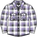 Pilbara - Flannelette Shirt Children's Open Front