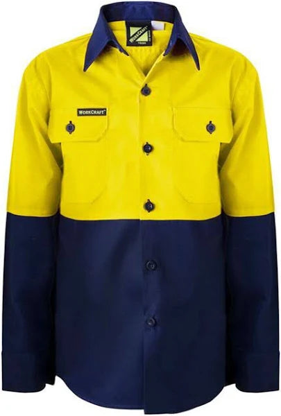 Workcraft - Kids L/S Work Shirt