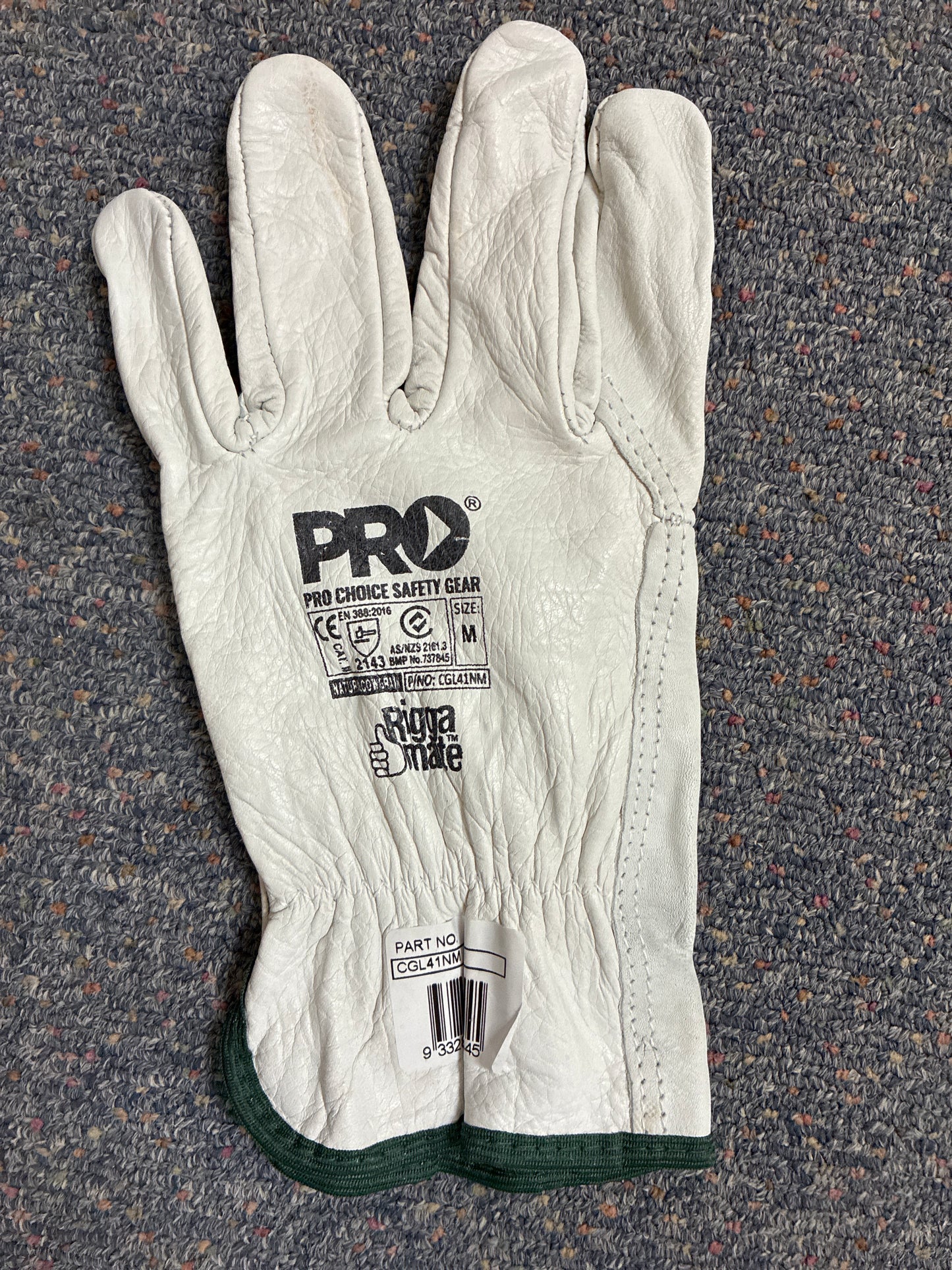 Riggamate Cow Grain Gloves