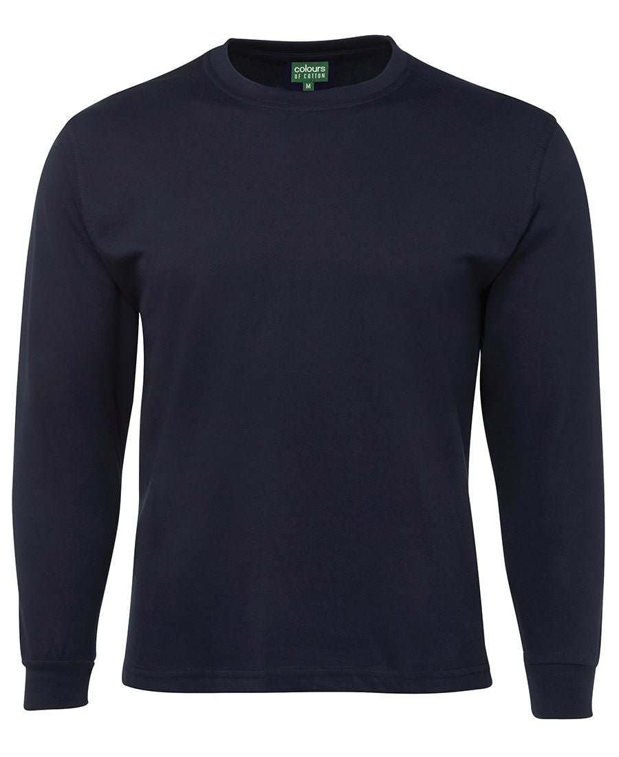 C of C Plain L/S Tee - Navy