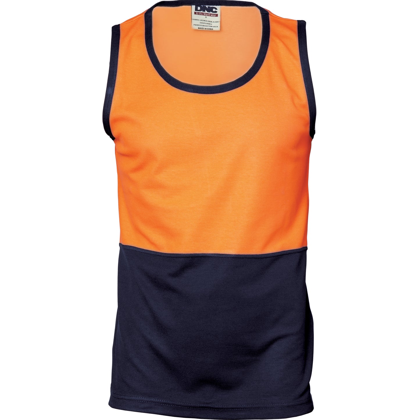 DNC - Cotton Back Two Tone Singlet
