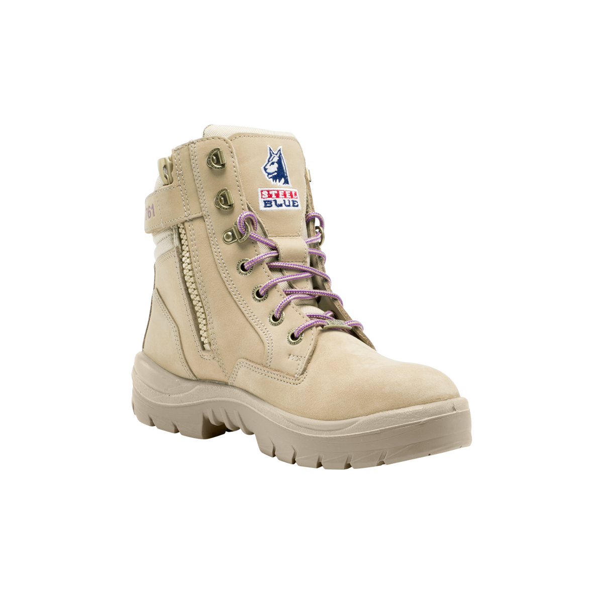 Steele Blue - Southern Cross® Zip Ladies: Nitrile Outsole