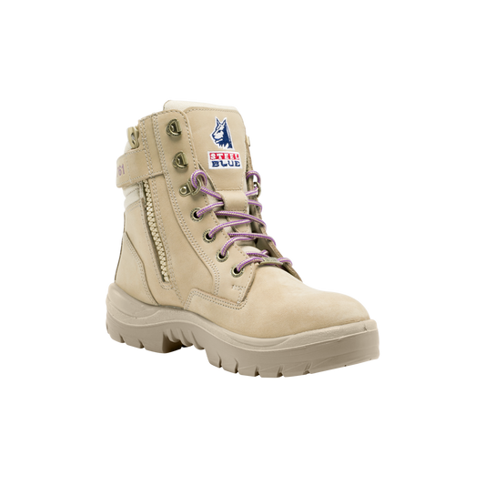 Steele Blue - Southern Cross® Zip Ladies: Nitrile Outsole