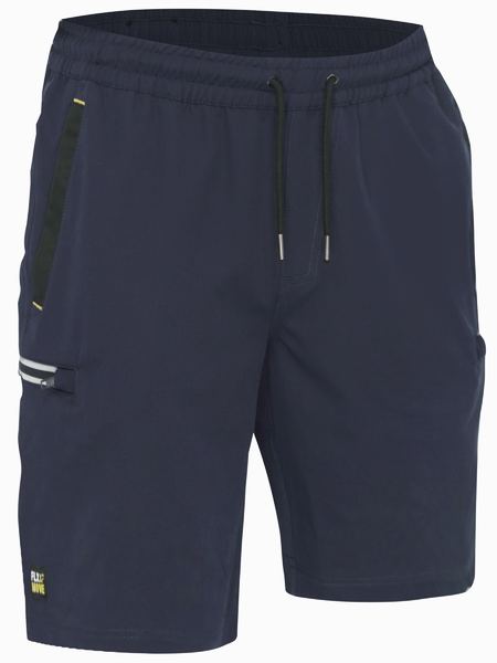 Bisley - Flx & Move™ BSHC1333, 4-Way Stretch Elastic Waist Cargo Short
