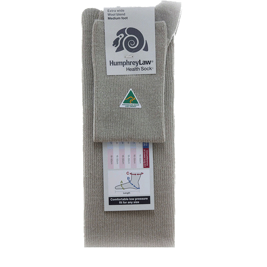 Humphrey Law - Wool/Nylon Low Pressure Health Sock