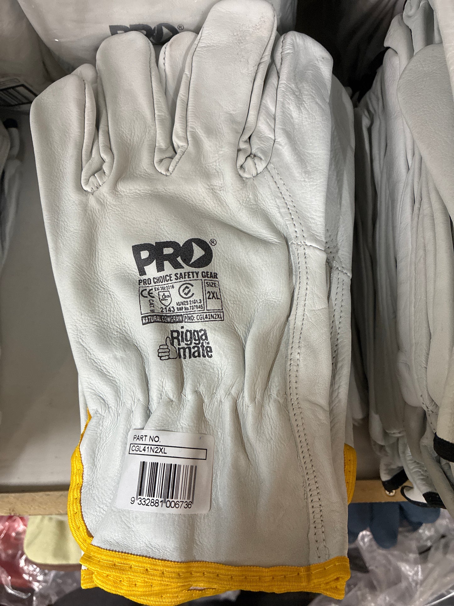 Riggamate Cow Grain Gloves