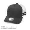 GRACE - AH456 – A-Frame Striped Trucker Cap