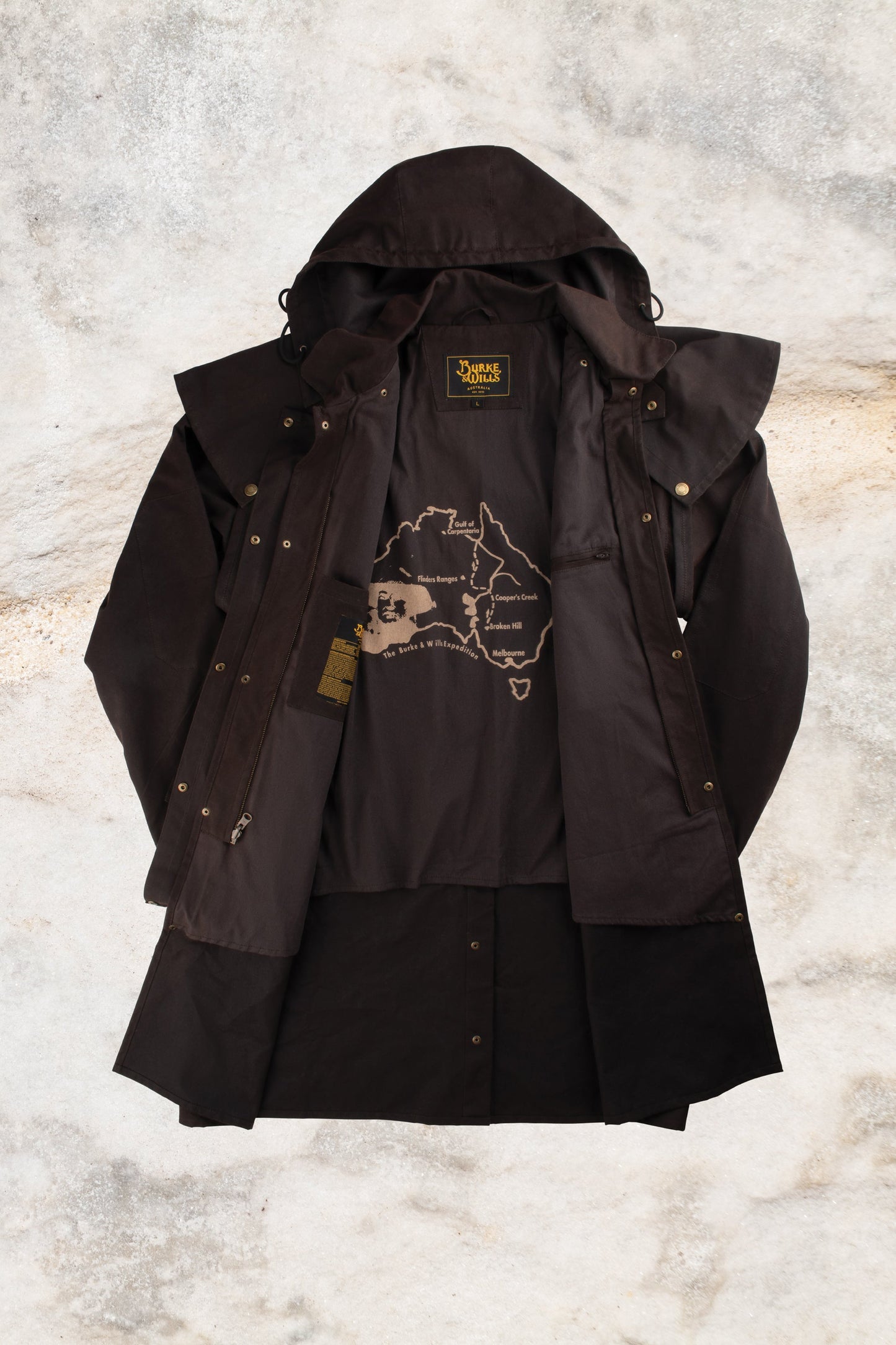 Burke & Wills - Balranald Short Coat