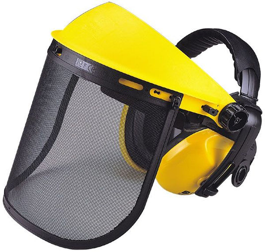 Maxisafe - Mesh Visor and Ear Muff Combo