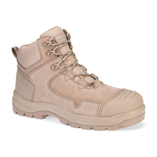 Portwest FD04 - Composite Nubuck Leather Mid Boot S3S HRO SR FO SC LG