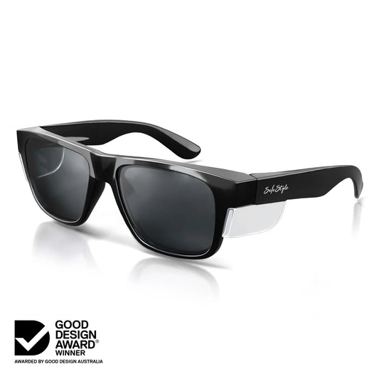 Safe Style - Fusions Black Frame Tinted Lens Safety Glasses