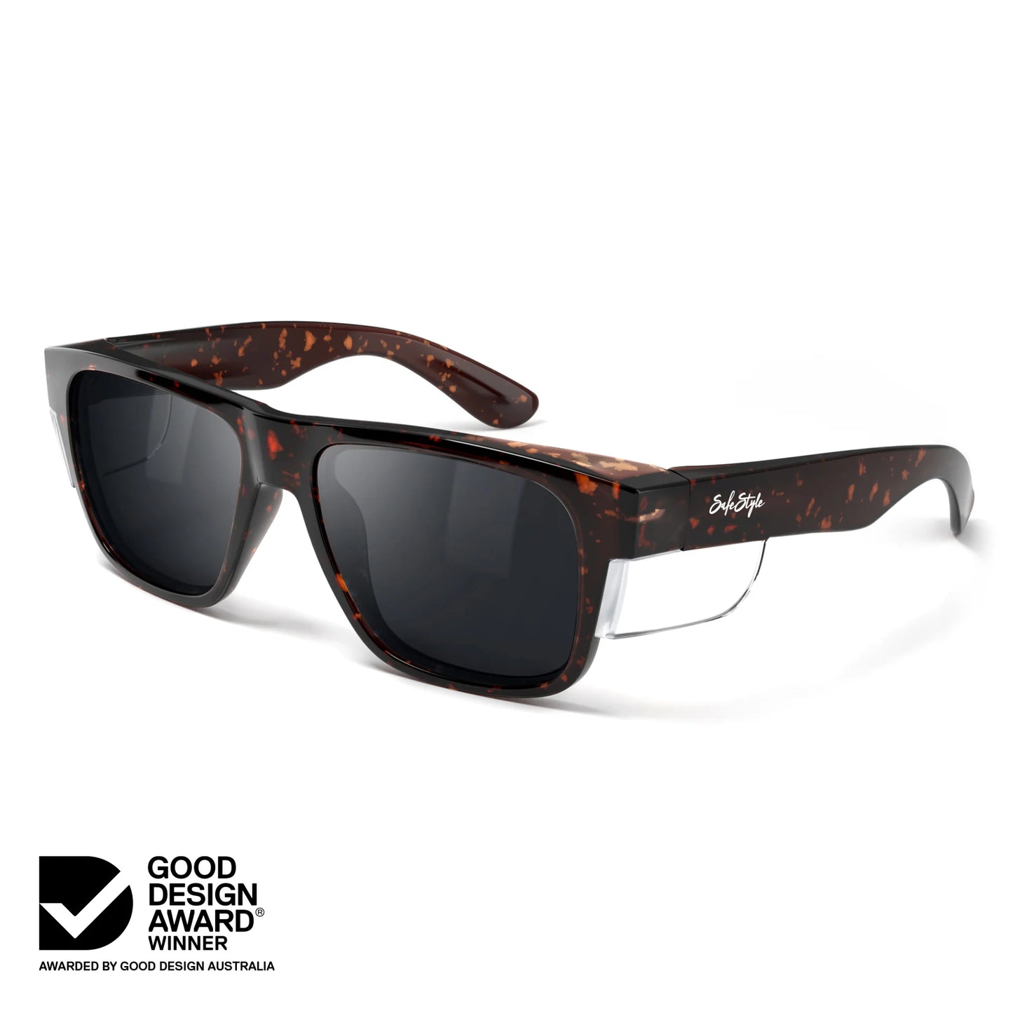 Safe Style - Fusions Brown Tort Frame Polarised Lens Safety Glasses