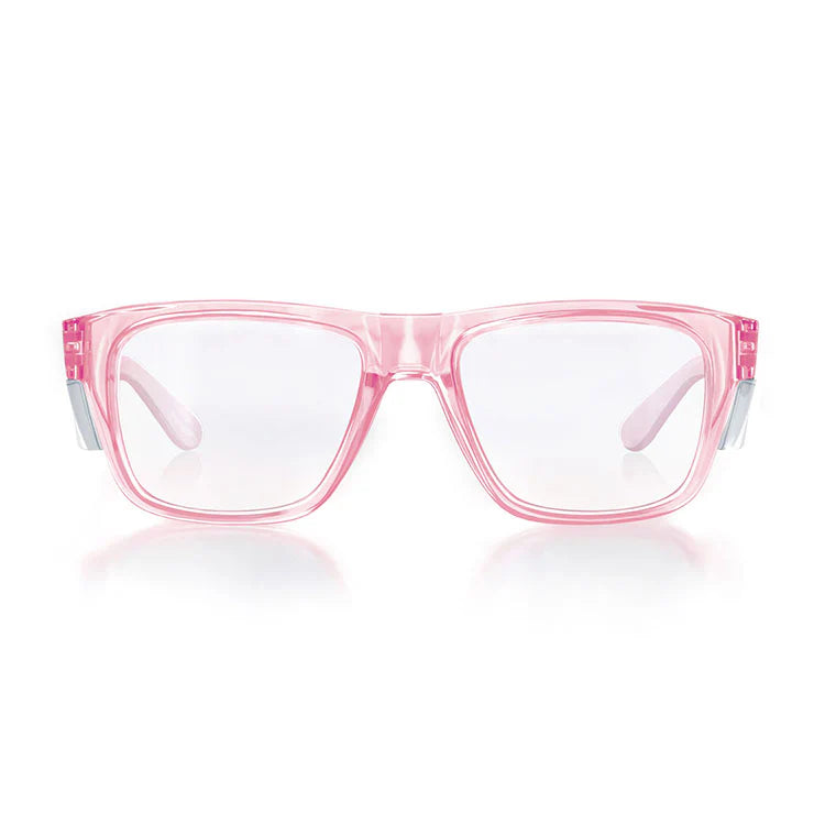Safe Style - Fusions Pink Frame Clear Lens Safety Glasses