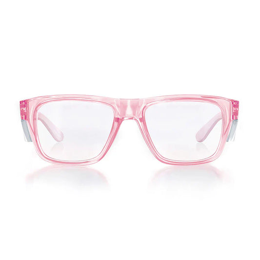 Safe Style - Fusions Pink Frame Clear Lens Safety Glasses