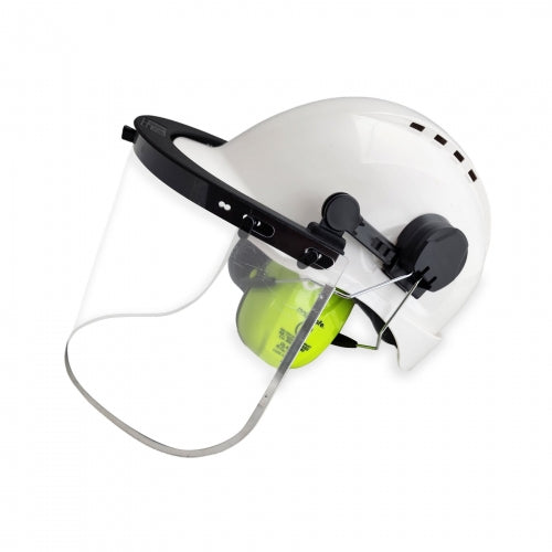 Maxisafe - Helmet, Earmuff & Visor Combo