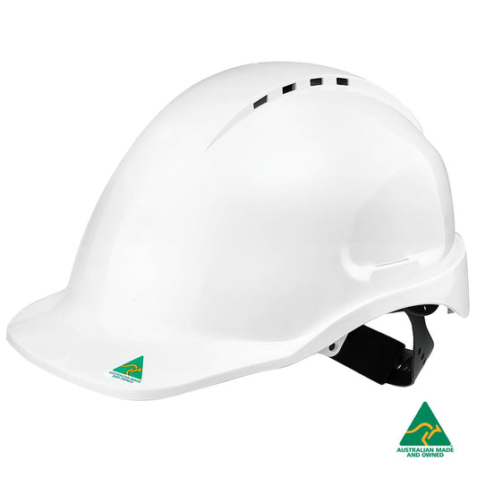 Maxisafe Vented Hard Hat - Sliplock Harness HVS590