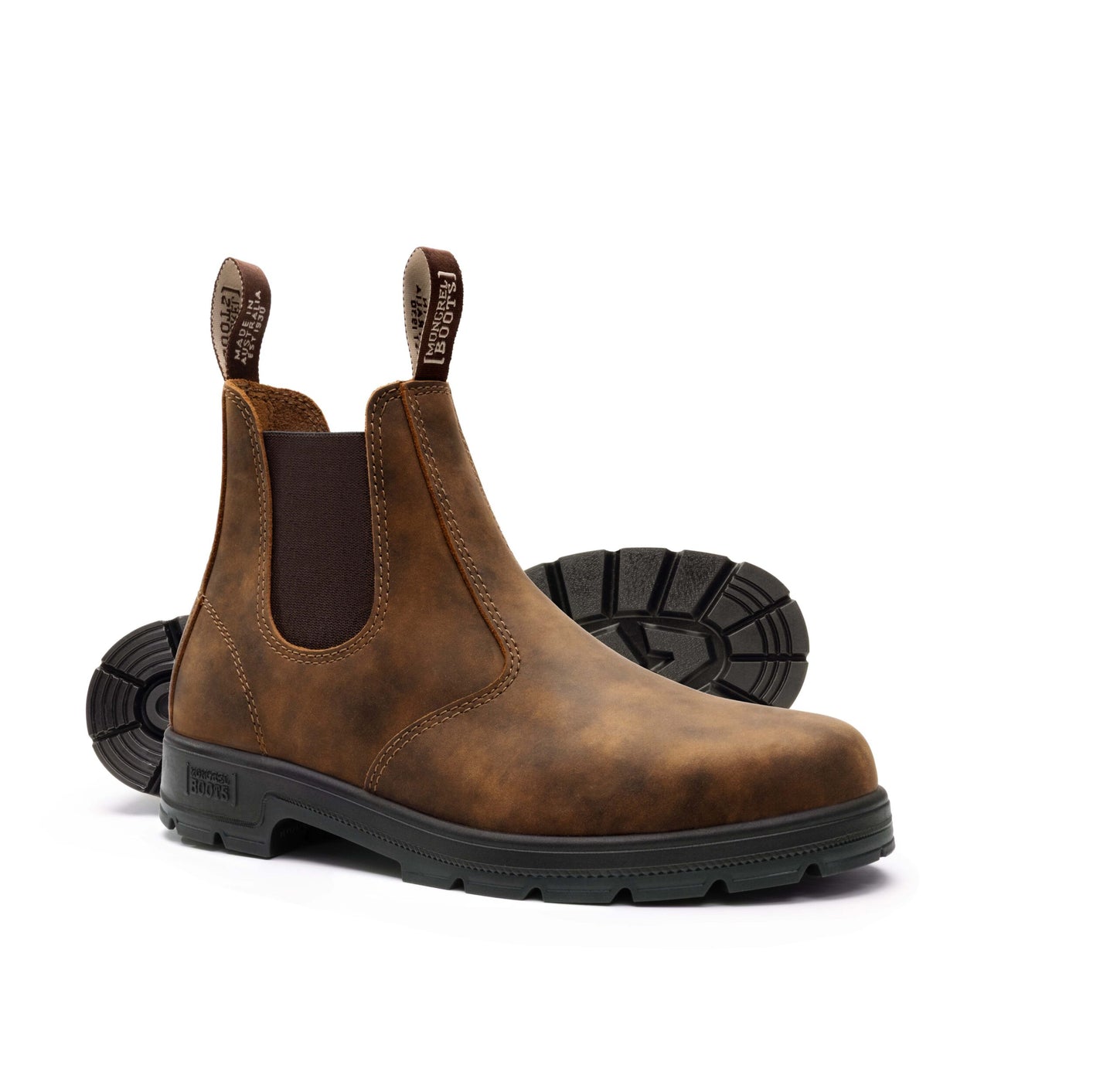 Mongrel - K9-1 CLOUDY BROWN K9 ELASTIC SIDED BOOT