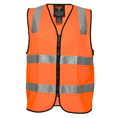 Portwest -MZ102 - Hi-Vis Taped Zipped Vest