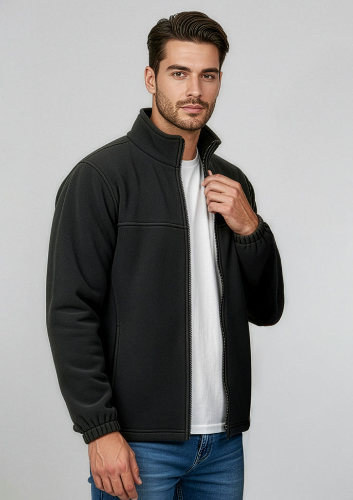 Fashion Biz - PLAIN MICRO FLEECE JACKET