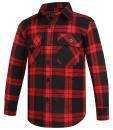 Ritemate - Flannelette Shirt Children's Open Front