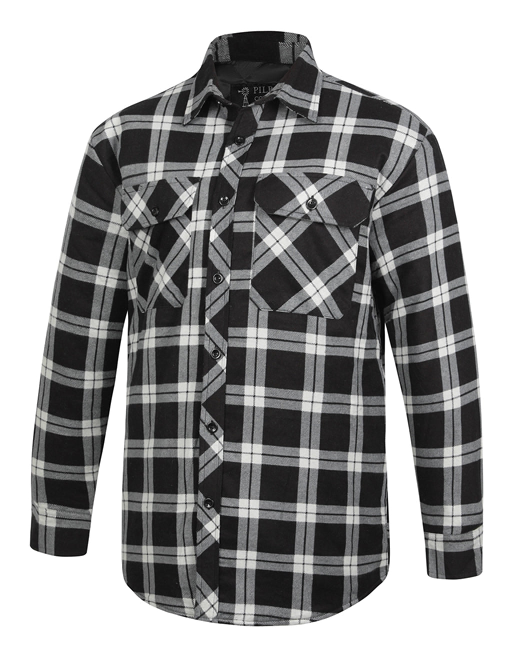 Pilbara - Flannelette Quilted Shirt Open Front