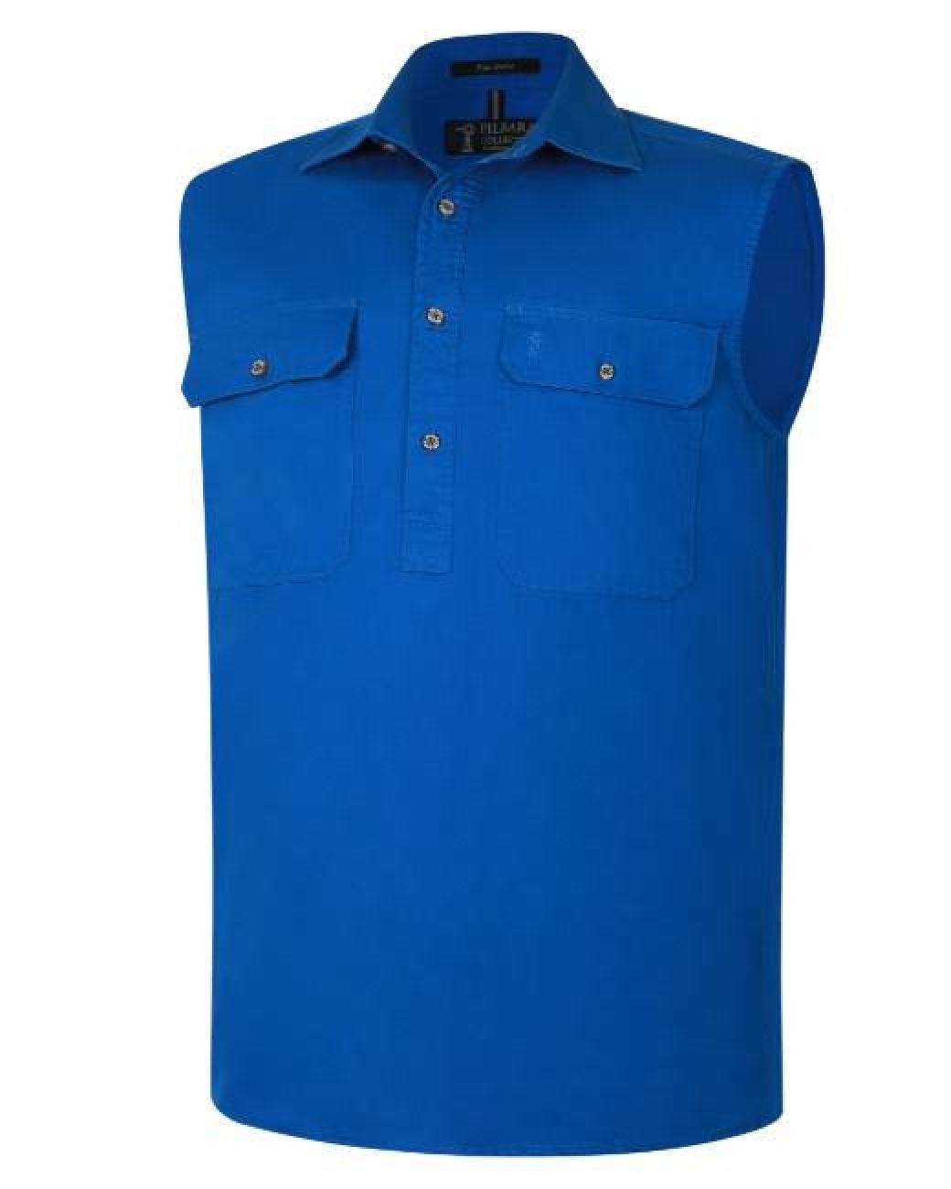 Pilbara - Men's Closed Front Sleeveless Shirt
