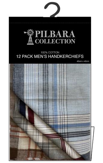 Pilbara Collection Men's Handkerchiefs RMPA015