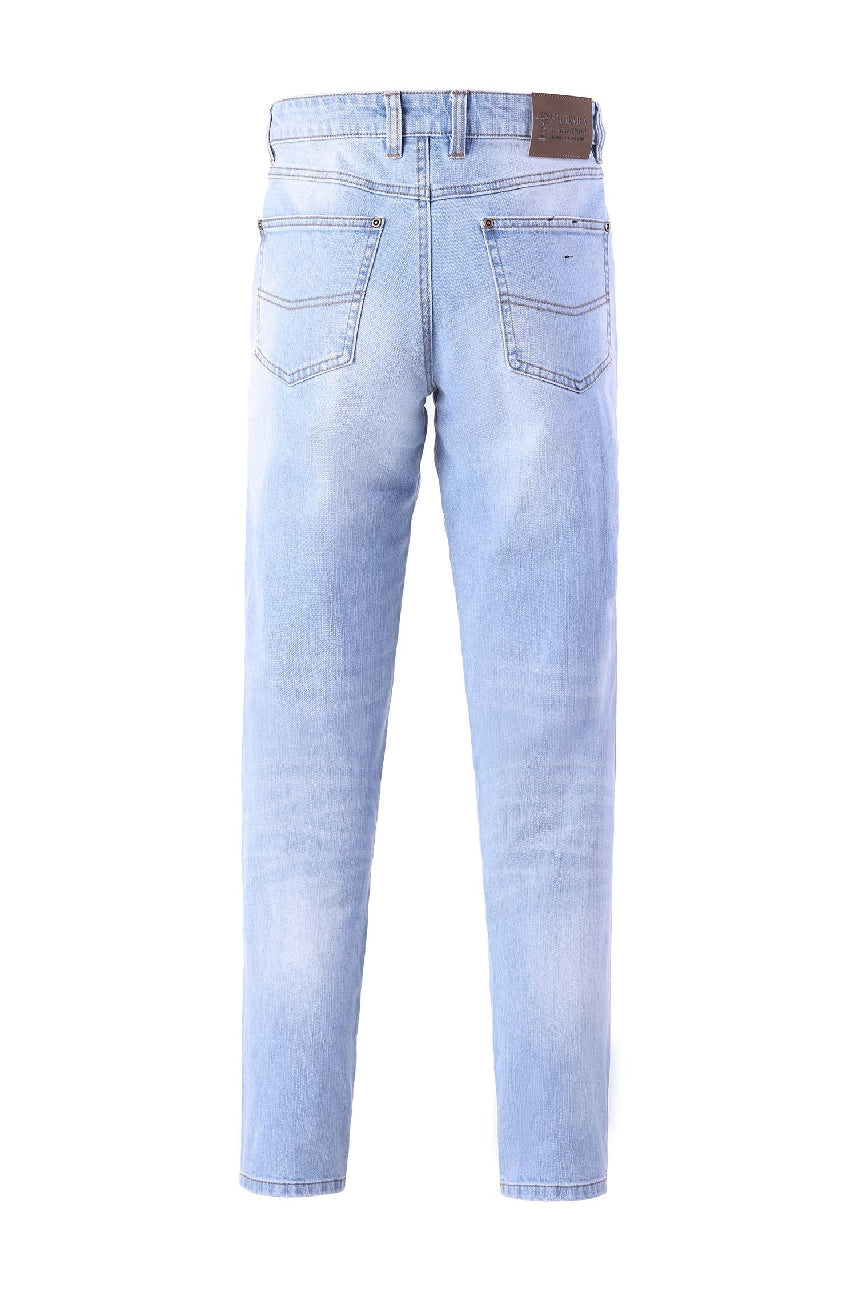 Pilbara - Distress Denim Stretch Jeans