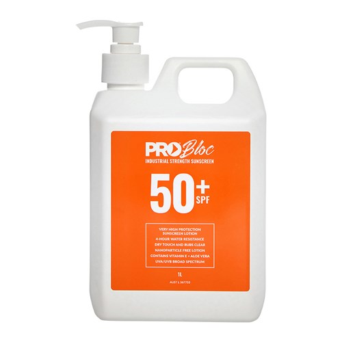 Probloc -  Spf 50 + Sunscreen 1L Pump Bottle