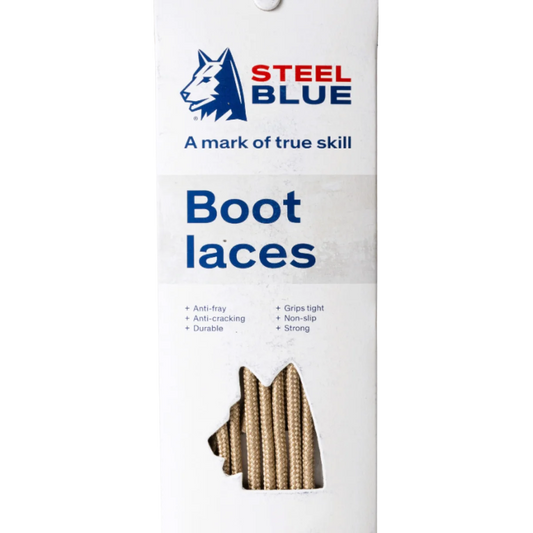 Steel Blue - Boot Laces 160cm A-000184