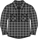 Ritemate - Flannelette Shirt Children's Closed Front