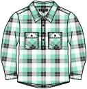 Ritemate - Flannelette Shirt Children's Closed Front