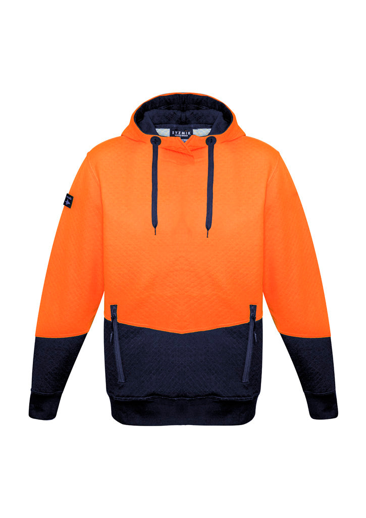 Syzmik - Unisex Hi Vis Textured Jacquard Hoodie