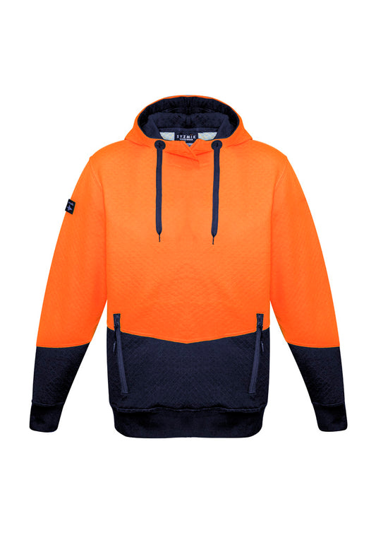 Syzmik - Unisex Hi Vis Textured Jacquard Hoodie