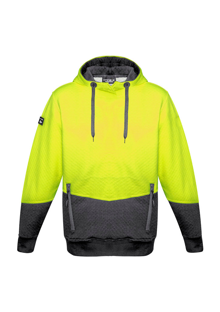Syzmik - Unisex Hi Vis Textured Jacquard Hoodie