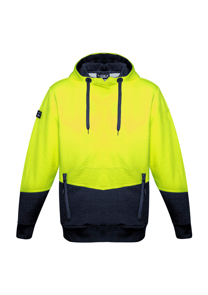 Syzmik - Unisex Hi Vis Textured Jacquard Hoodie