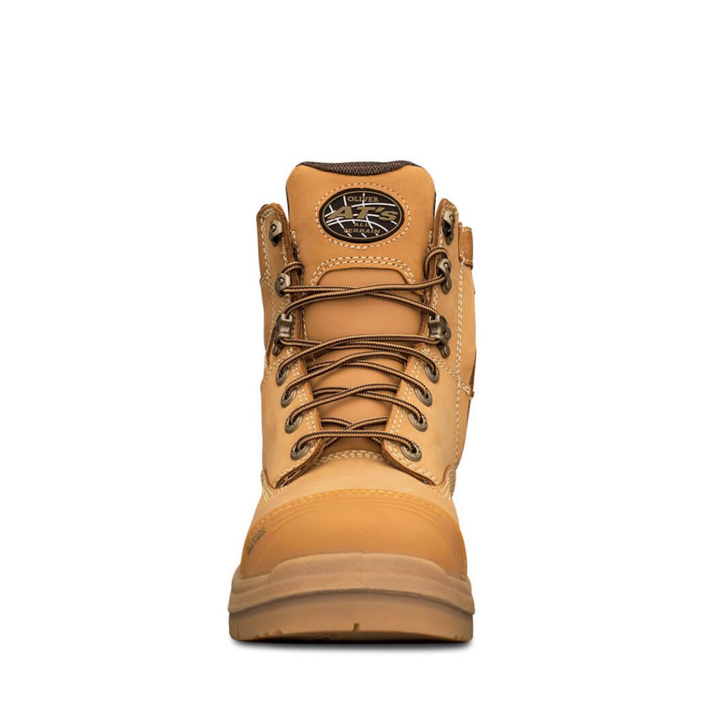 Oliver - 150mm Zip Sided Boot (Metal Cap)