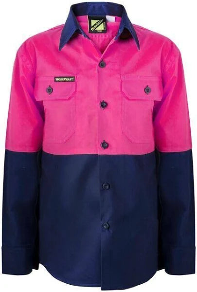 Workcraft - Kids L/S Work Shirt