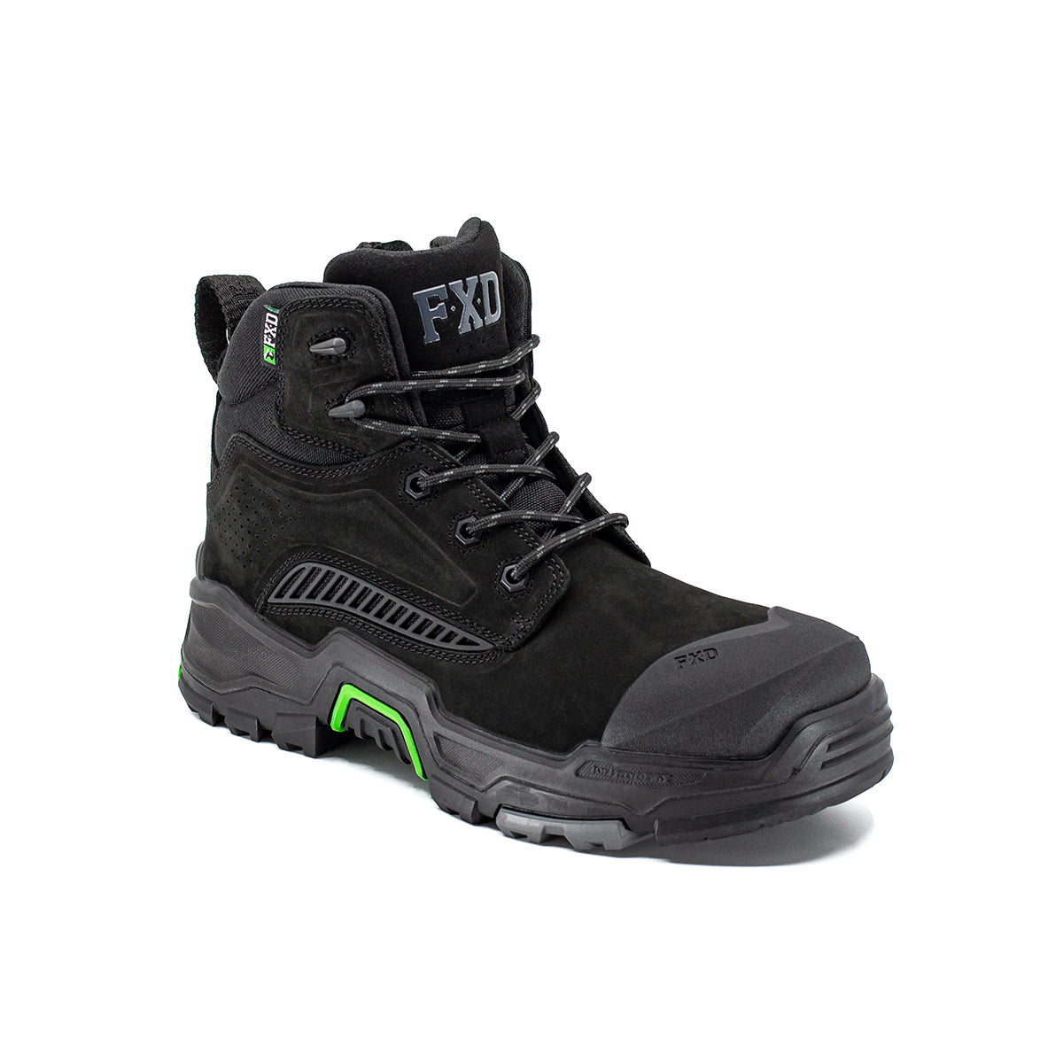 FXD -DURA◆X TWO - NITROCORE™ MID CUT, HIGH PERFORMANCE WORK BOOTS - Wheat